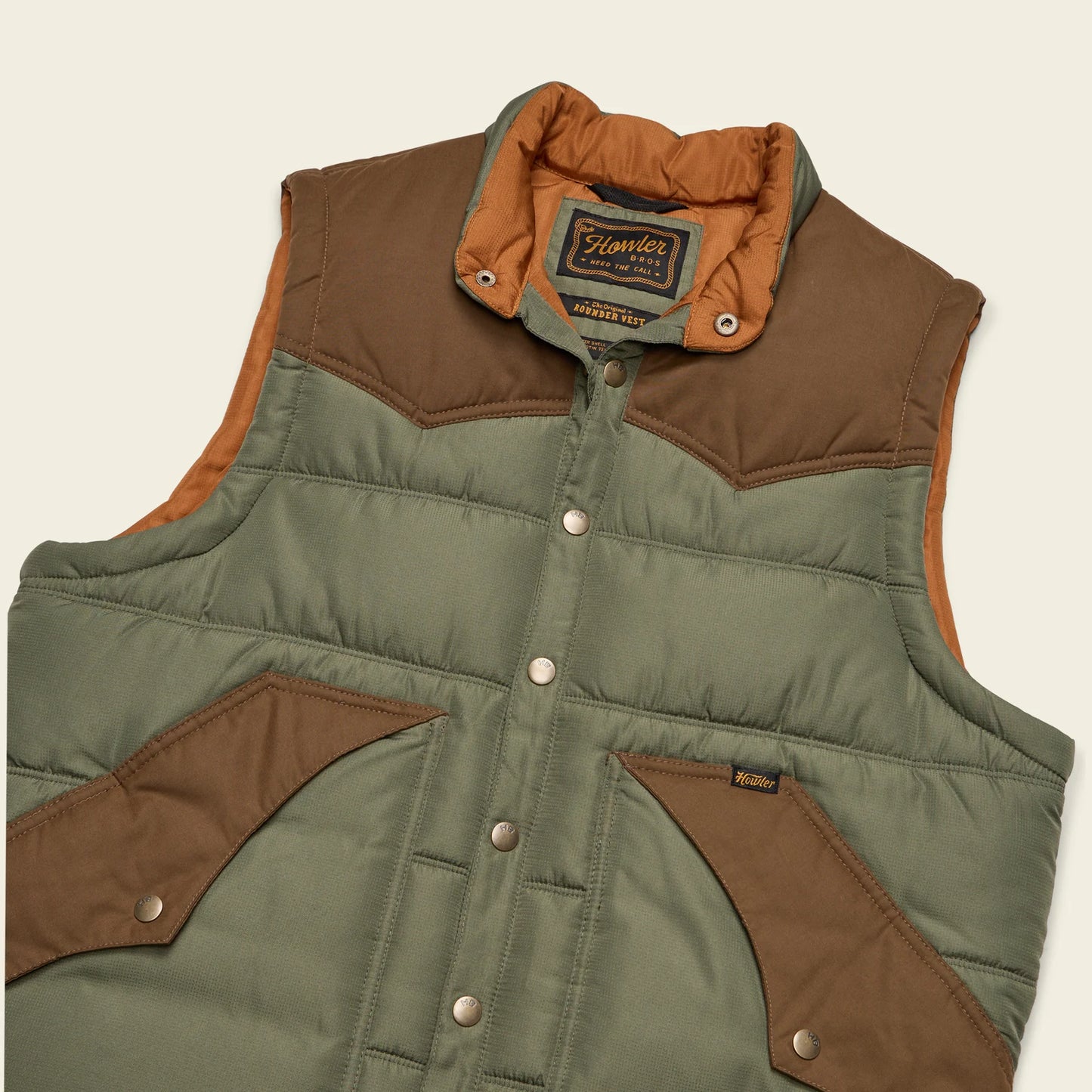 Rounder Vest - Oregano / Cocoa