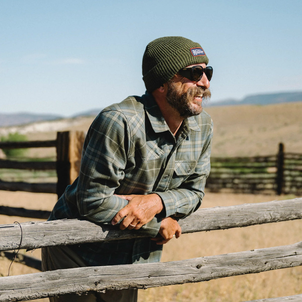 Harker’s Flannel - Kempton Plaid : Beluga