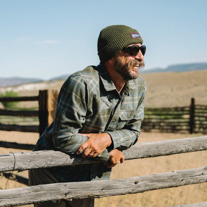 Harker’s Flannel - Kempton Plaid : Beluga