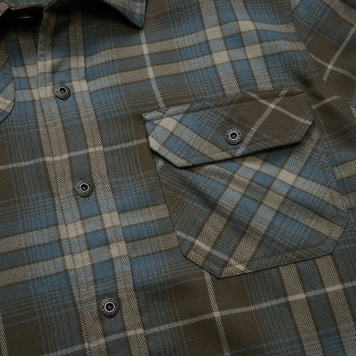 Harker’s Flannel - Kempton Plaid : Beluga