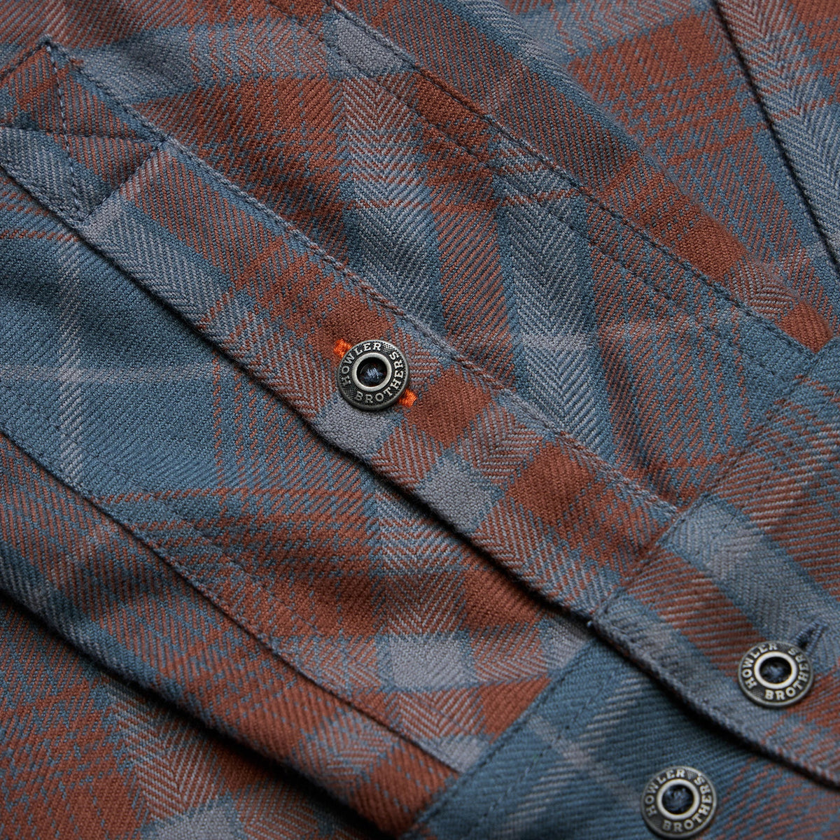 Harker’s Flannel - Kempton Plaid : Dark Slate