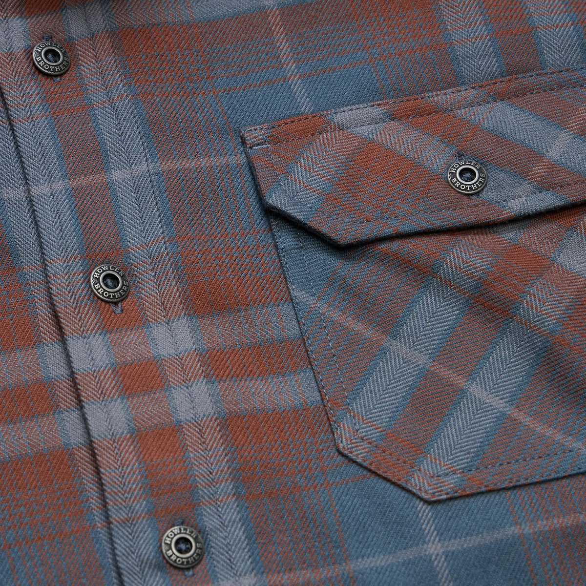 Harker’s Flannel - Kempton Plaid : Dark Slate
