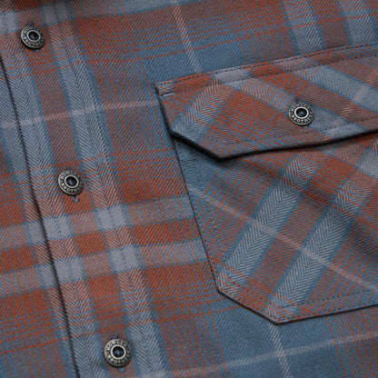 Harker’s Flannel - Kempton Plaid : Dark Slate