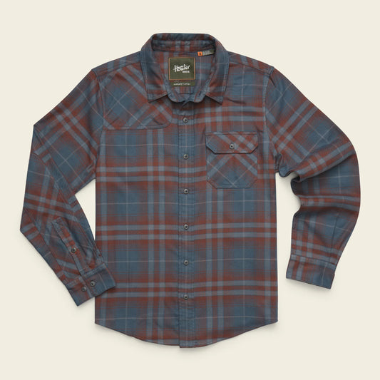 Harker’s Flannel - Kempton Plaid : Dark Slate