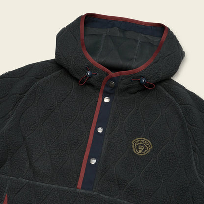 Chisos Hooded Pullover - Capillary Waves : Antique Black