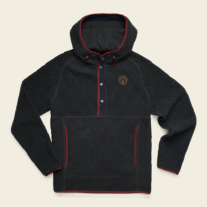 Chisos Hooded Pullover - Capillary Waves : Antique Black