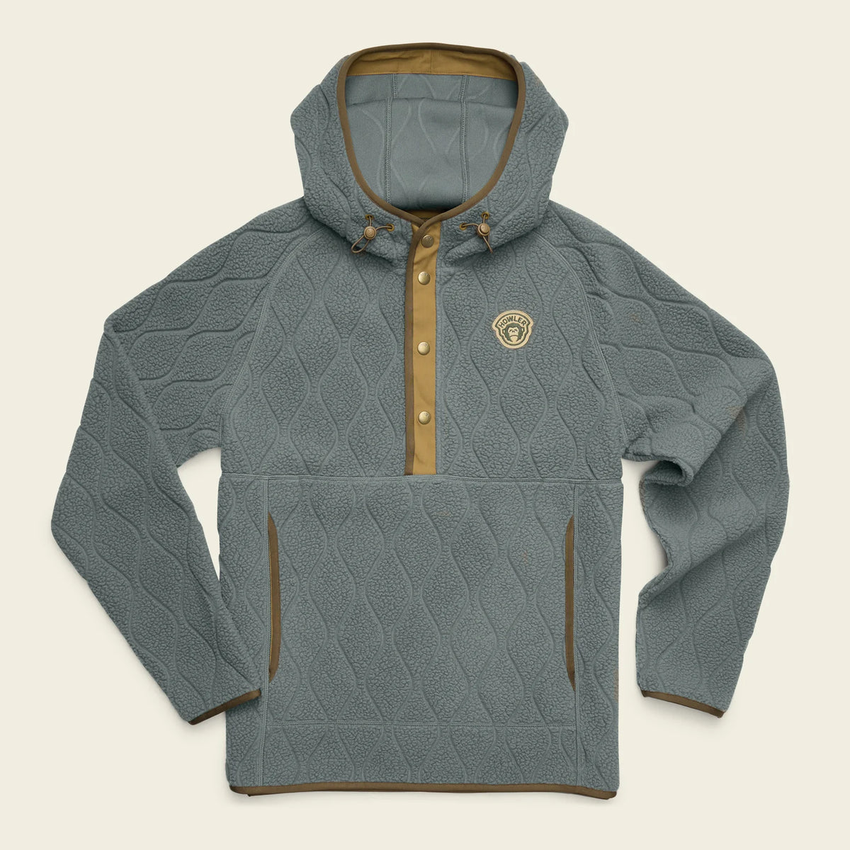 Chisos Hooded Pullover - Capillary Waves : Stormy Sea