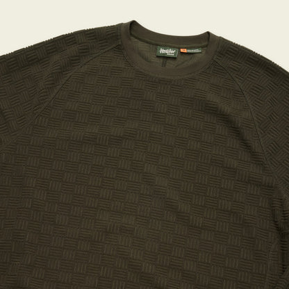 Eleos Fleece Crewneck : Grids : Army
