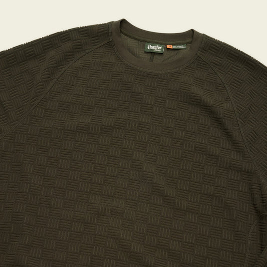 Eleos Fleece Crewneck : Grids : Army