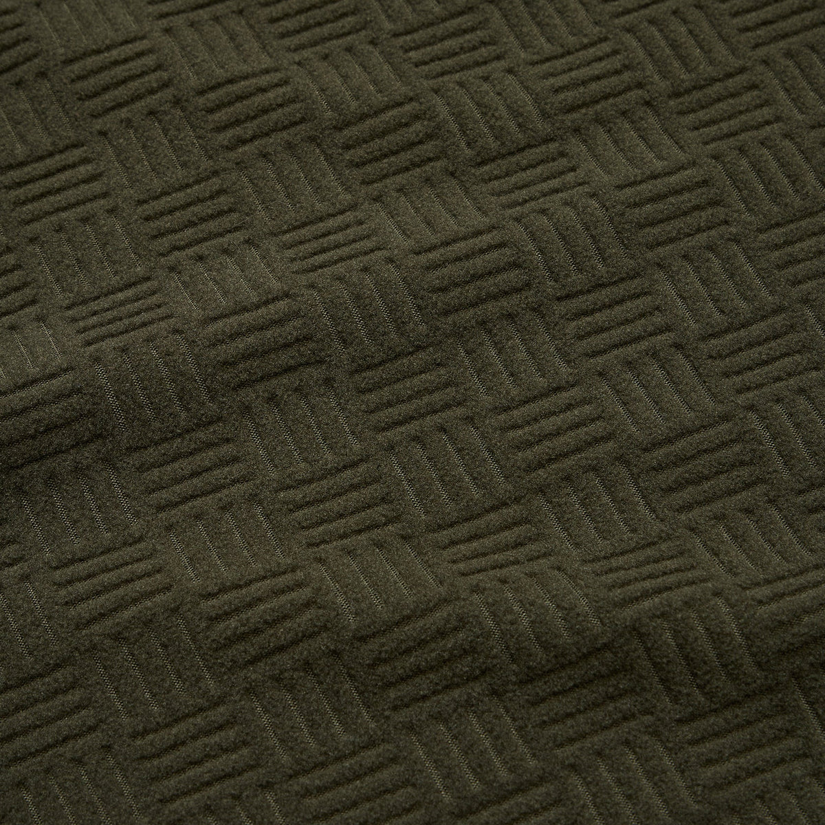 Eleos Fleece Crewneck : Grids : Army