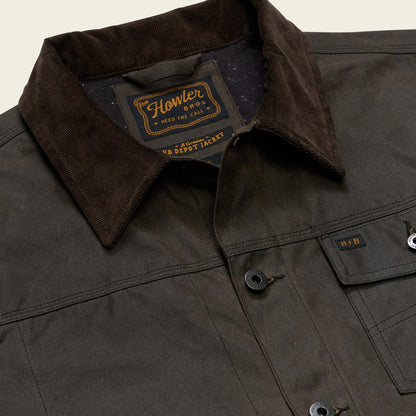 Waxed Depot Jacket - Bark