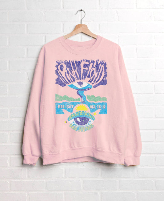 Pink Floyd Pepperland Thrifted Sweatshirt - Pink
