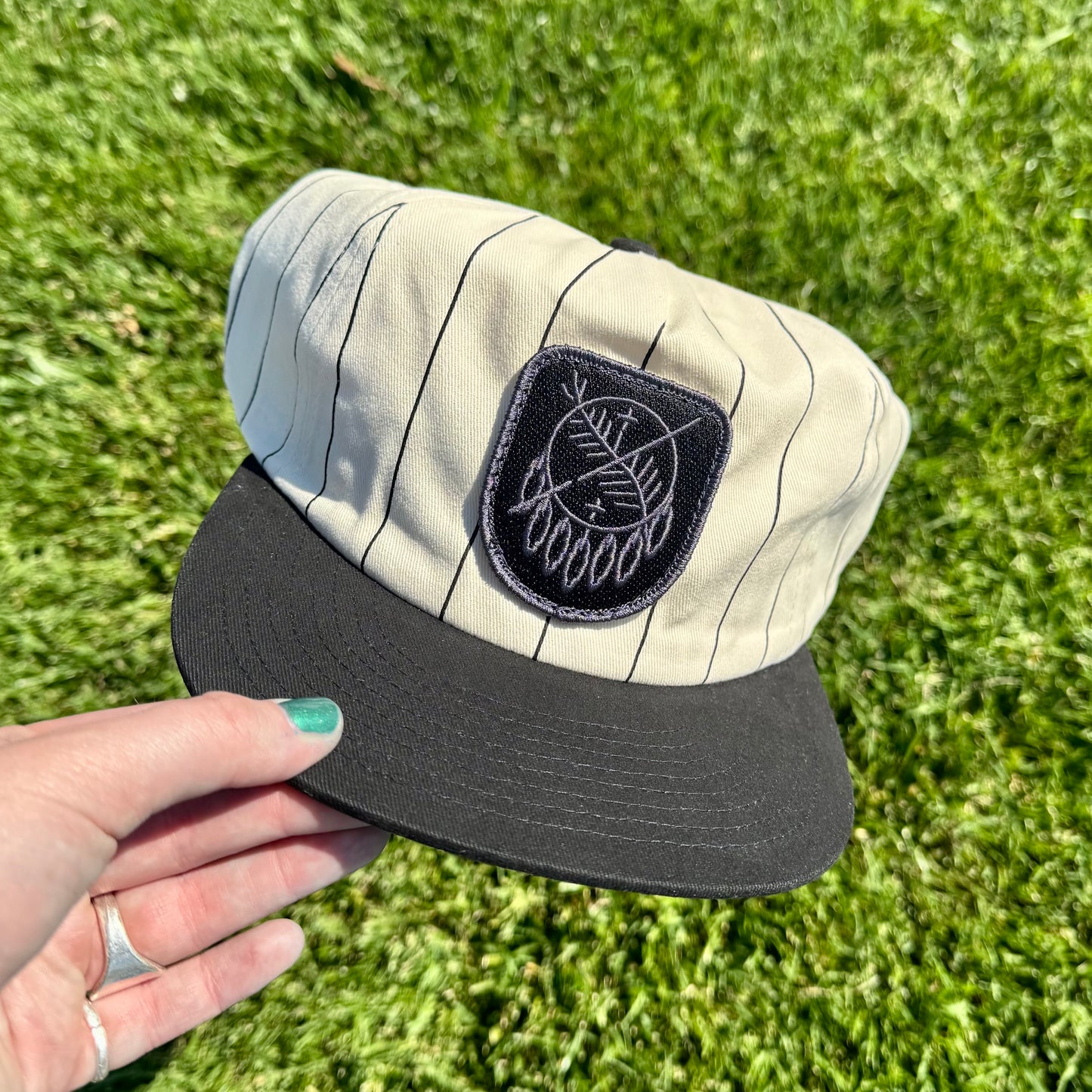 Osage Shield Pinstripe Patch Hat