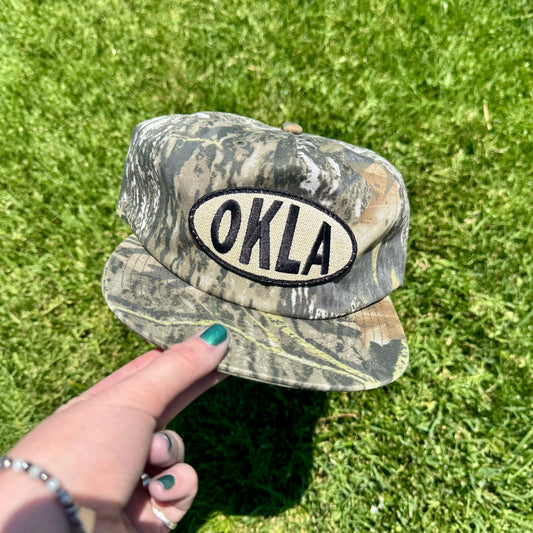 OKLA Patch Hat - Camo