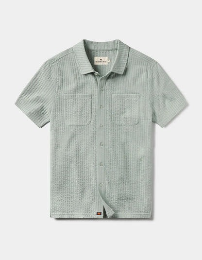 Knit Getaway Button Up - Juniper