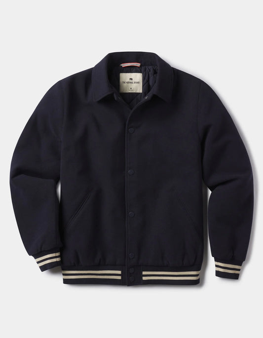 Birdie Varsity Jacket - Navy