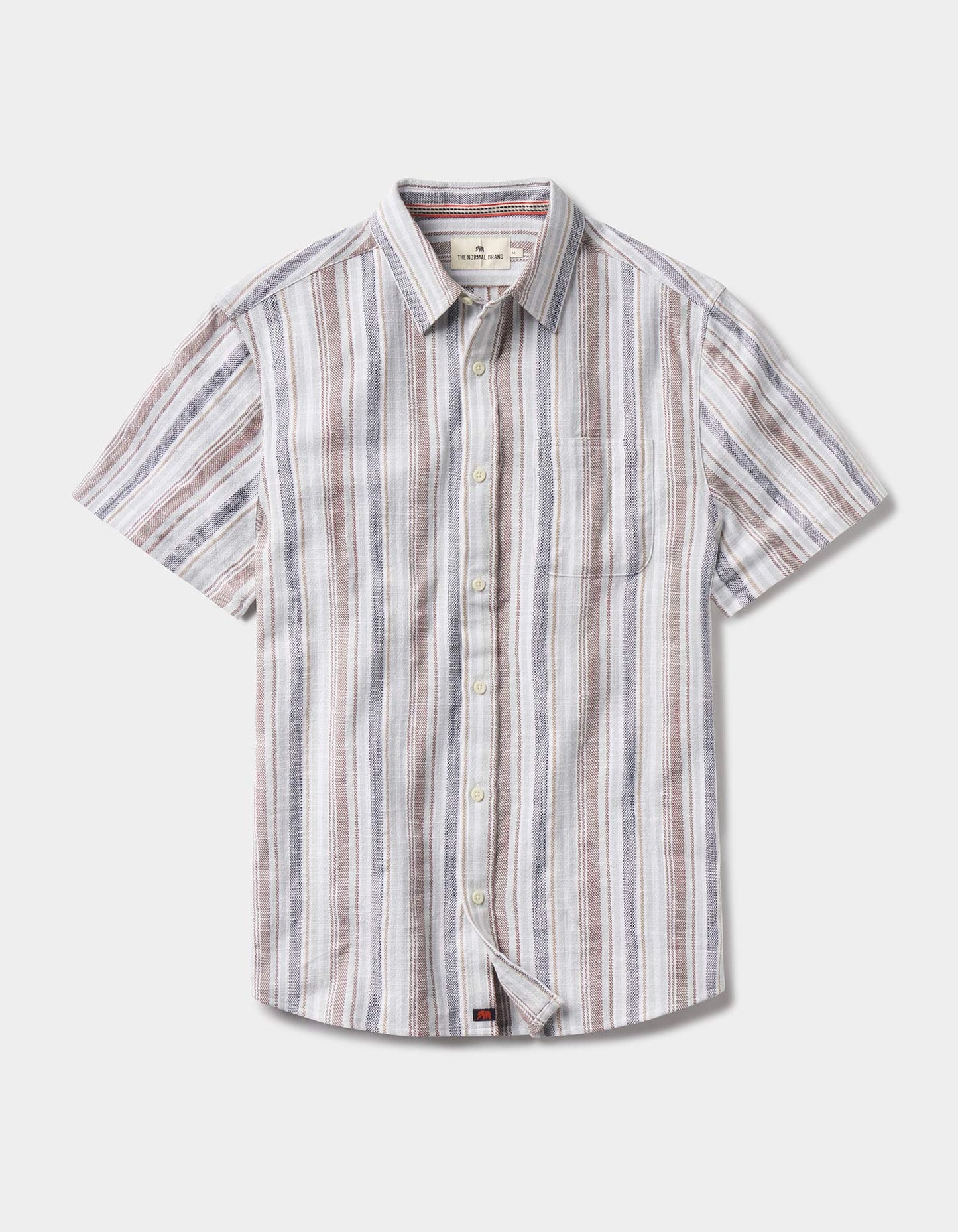 Freshwater Button Up Shirt - Misty Harbor Stripe