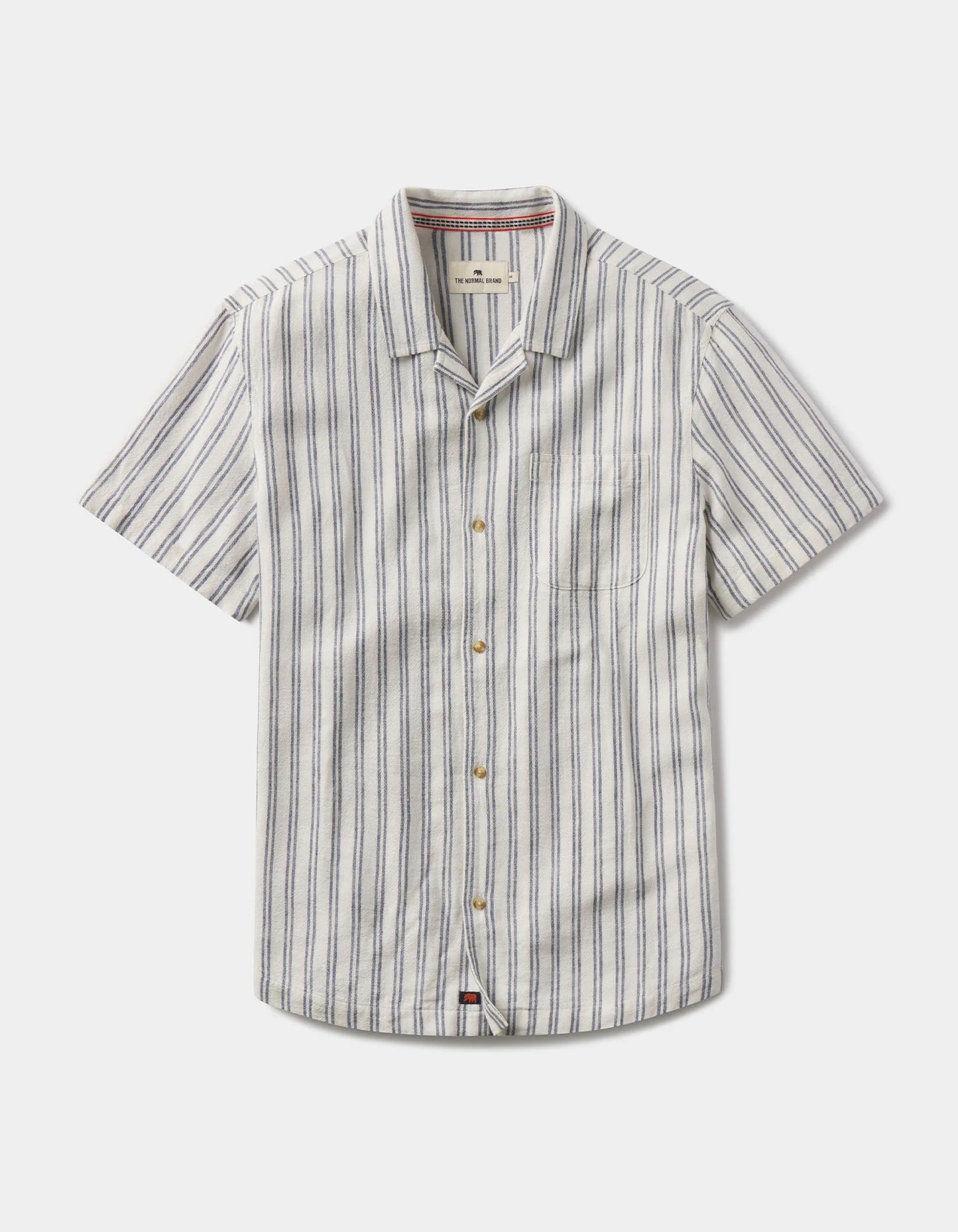 Freshwater Camp Shirt - Vintage Blue Stripe
