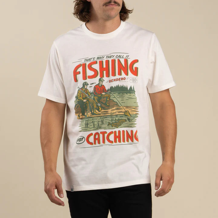 Not Catching T-Shirt - Vintage White