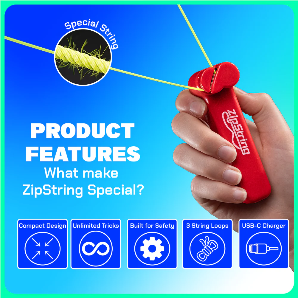 ZipString Rock'it Red