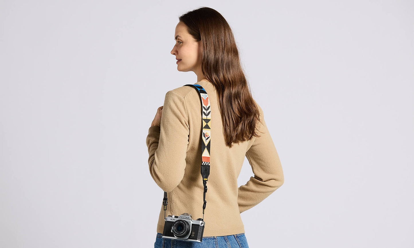 NocLoc Woven Tapestry Strap - Flora