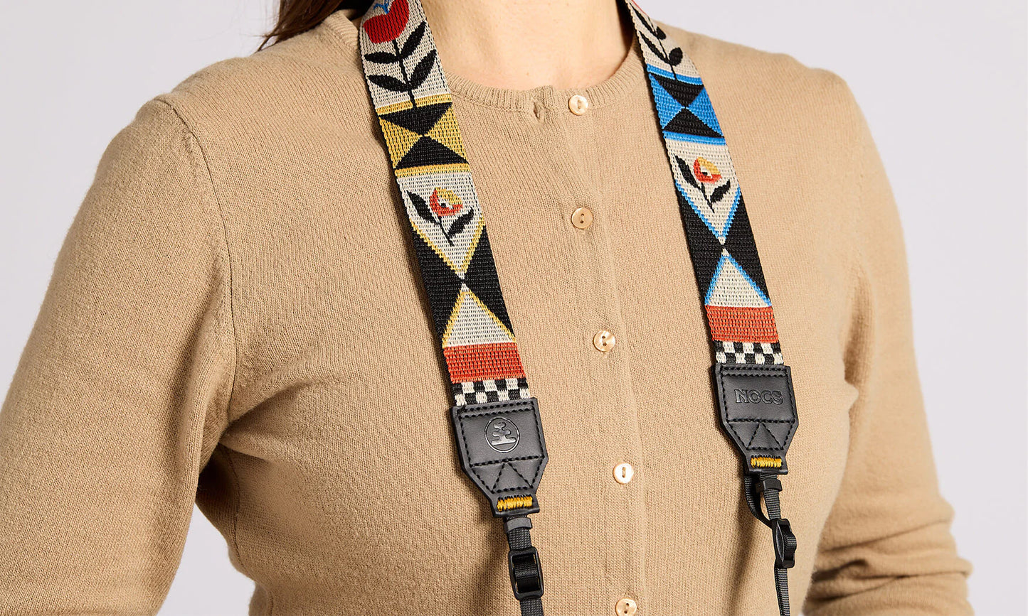 NocLoc Woven Tapestry Strap - Flora