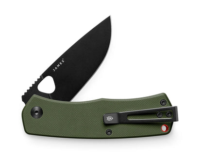 The Folsom - Green/Orange/Black