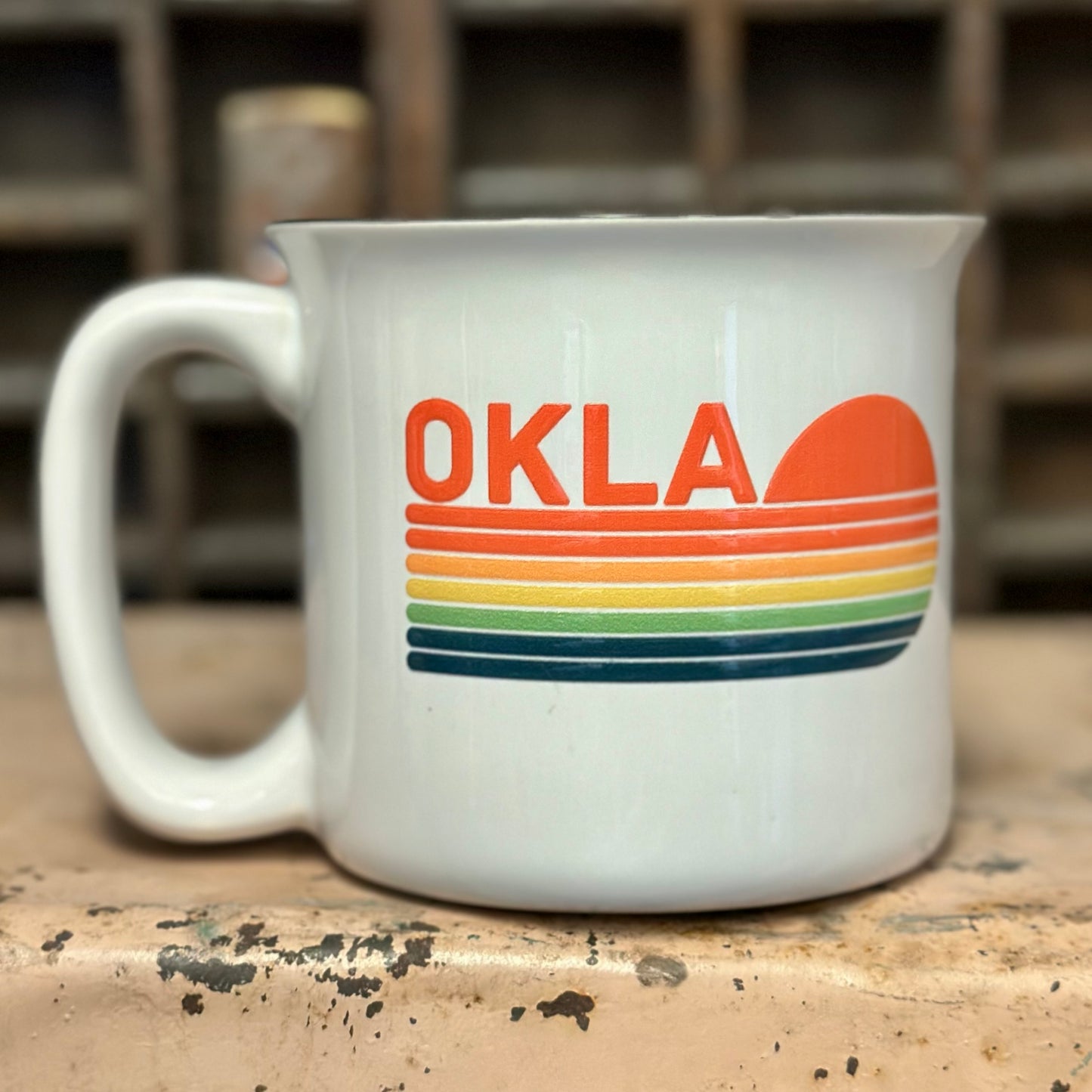 OKLA Spectrum 13oz Campfire Mug