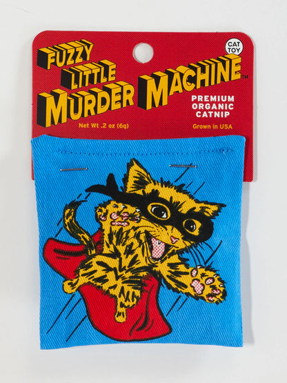 Fuzzy Murder Machine Catnip Toy