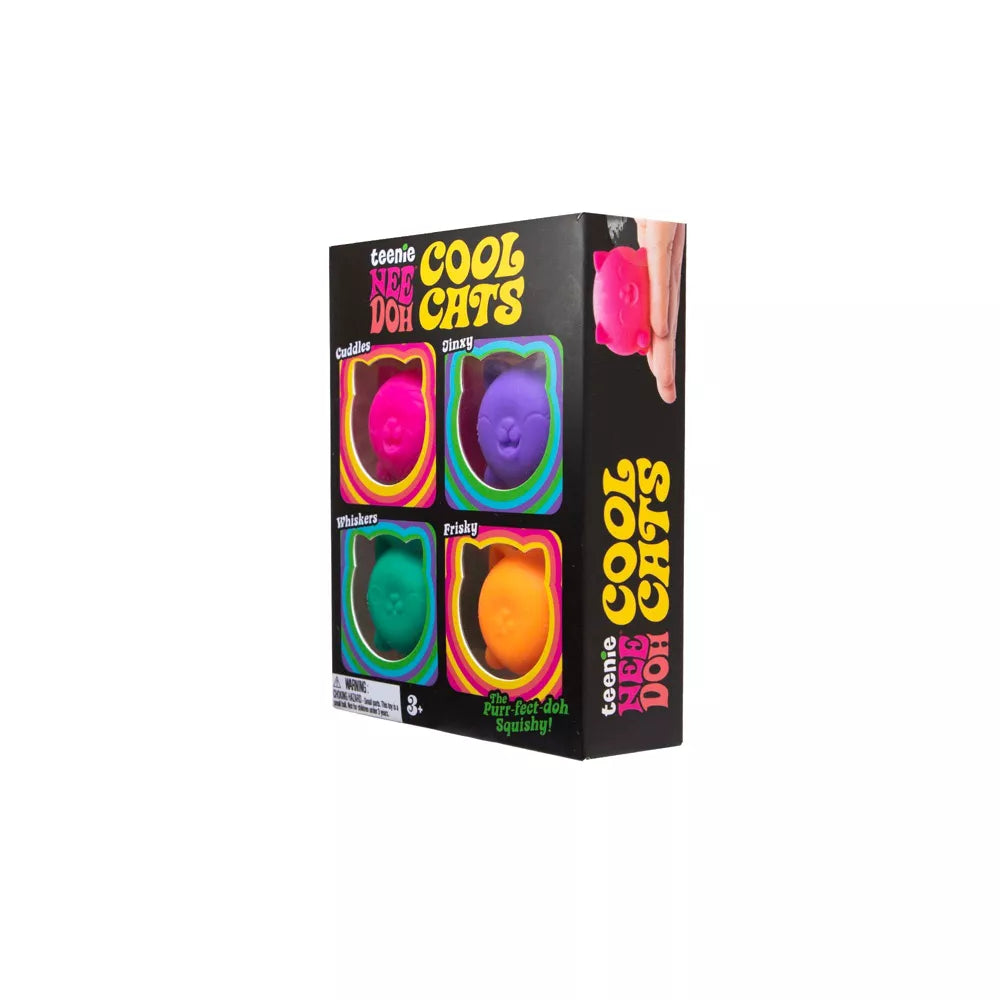 Teenie NeeDoh Cool Cats - Multi Pack (Max 3 per Customer)