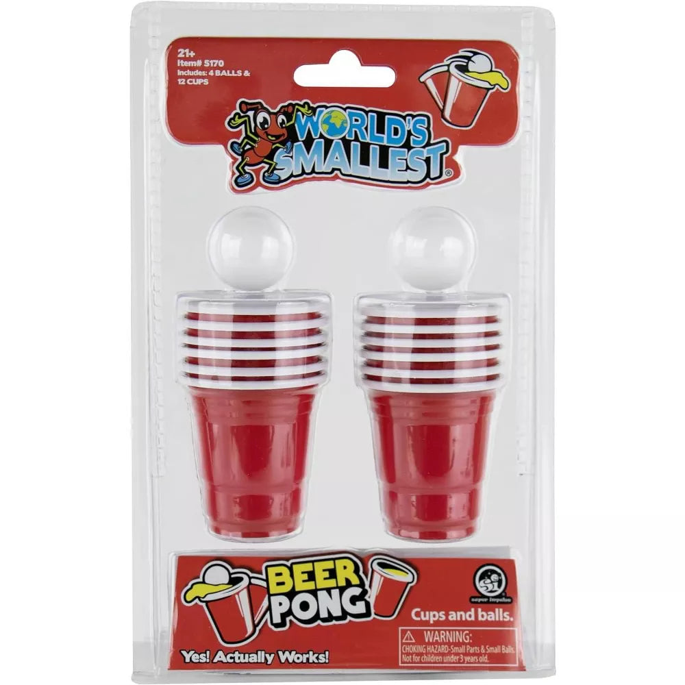 World's Smallest Beer Pong