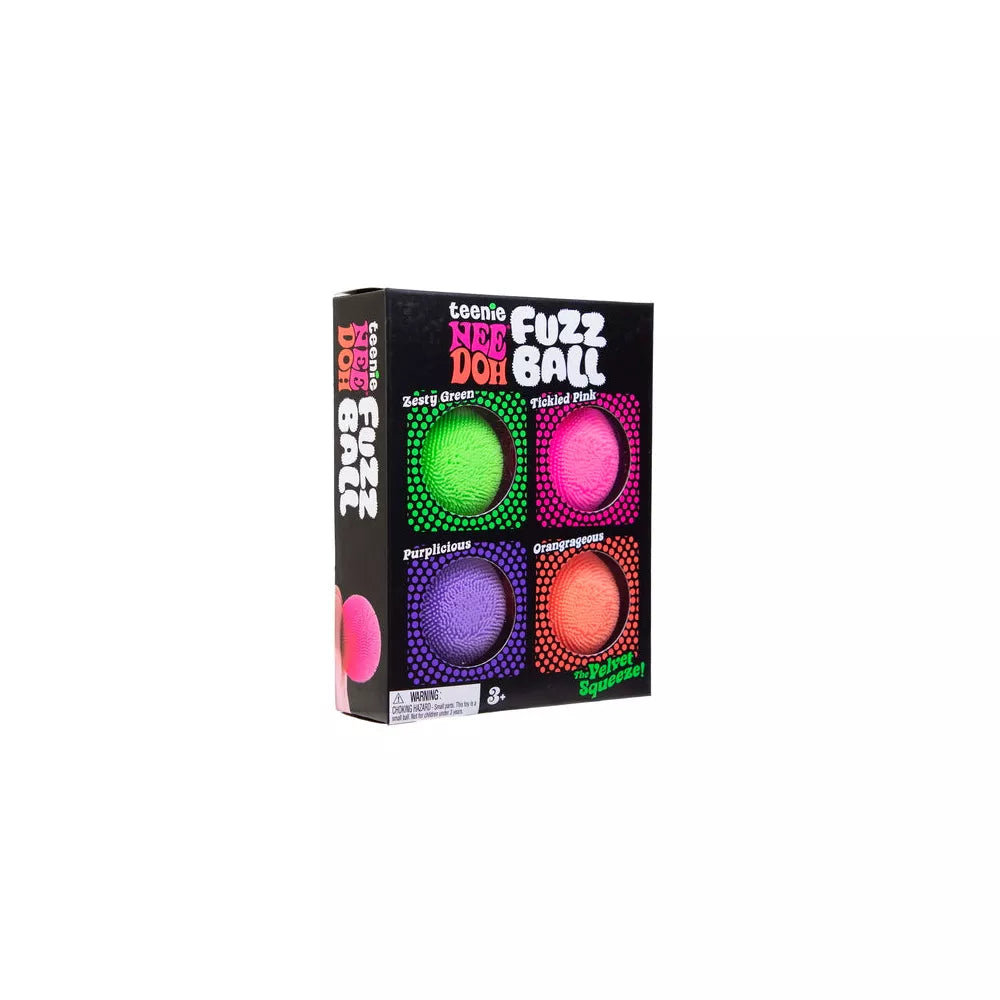 Teenie NeeDoh Fuzz Balls - Multi Pack (Max 3 per Customer)