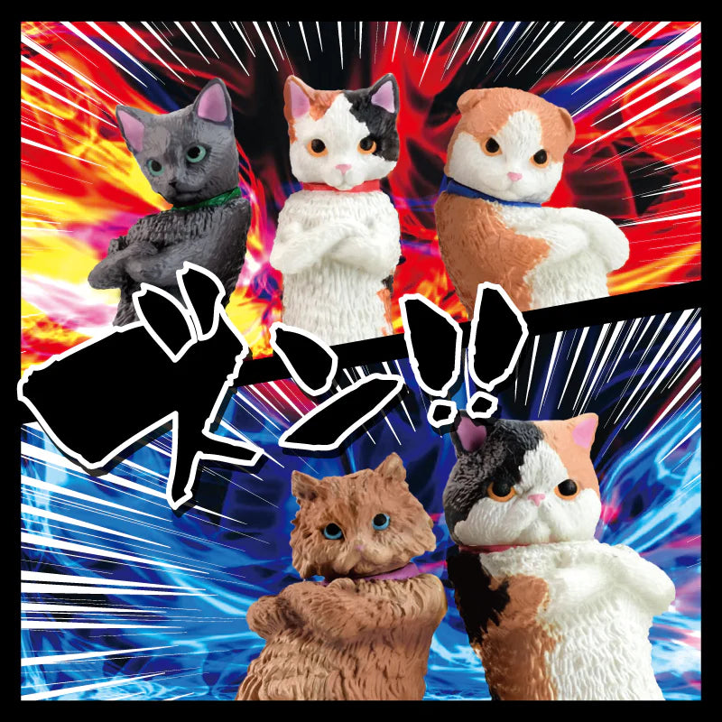 Zun!!  Attitude Cats Blind Box