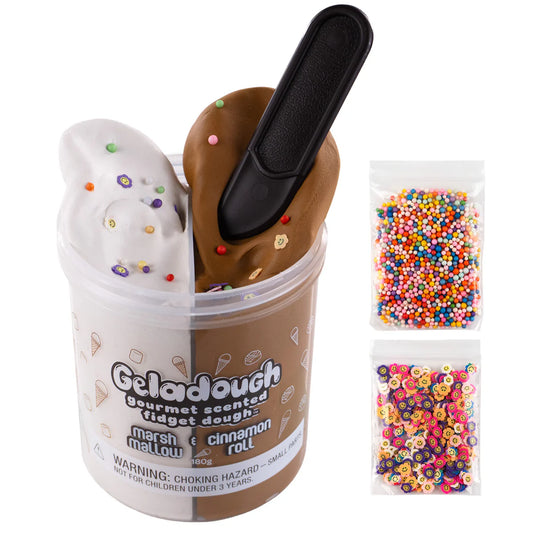 Geladough Marshmallow and Cinnamon Roll