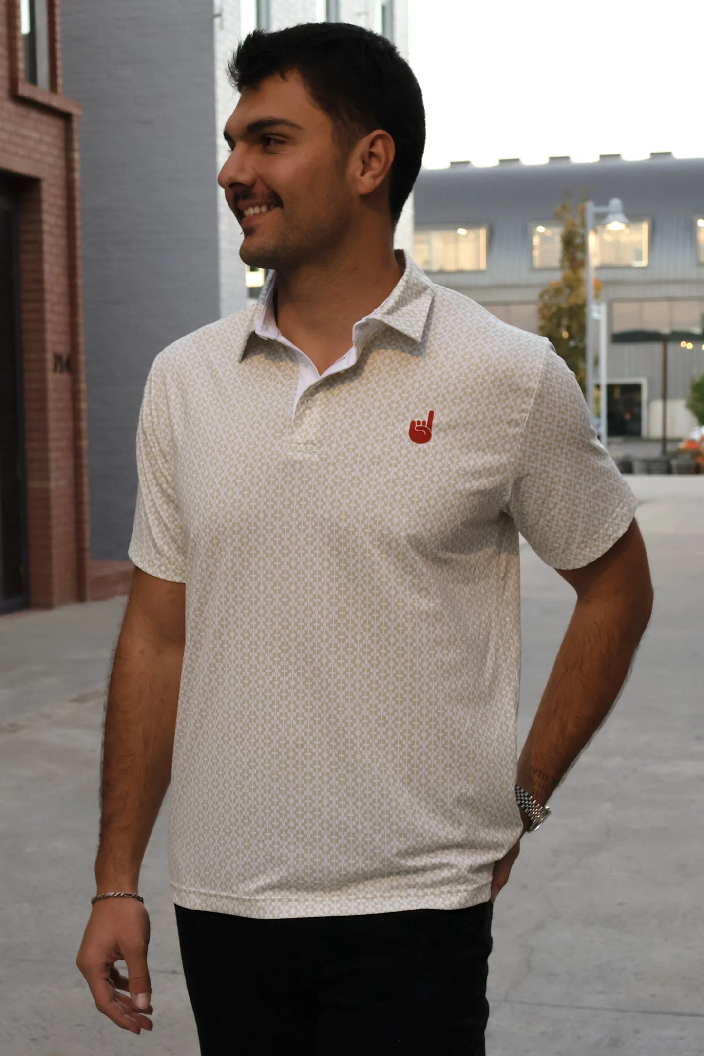 Geo Pattern Polo