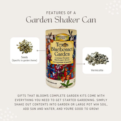 Prairie Garden Shaker Can