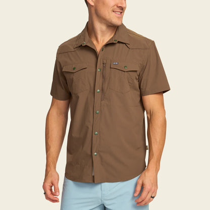 Emerger Tech Shortsleeve : Teak