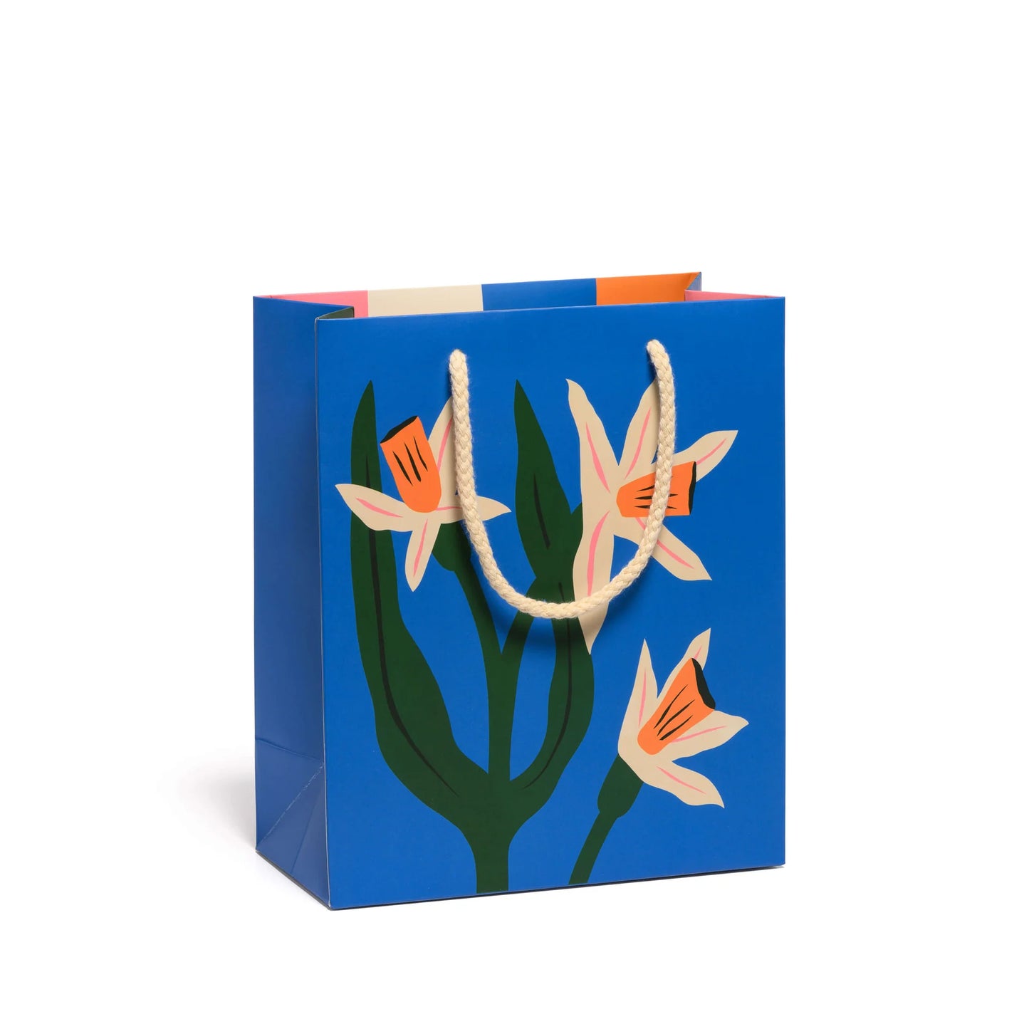 Blue Daffodils Gift Bag Medium