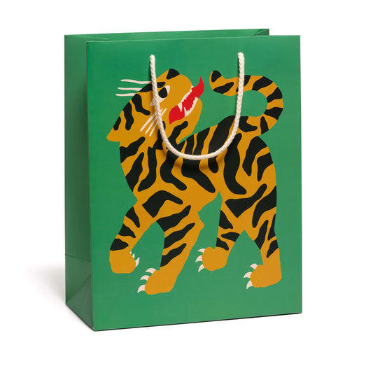 Growling Tiger Gift Bag Large