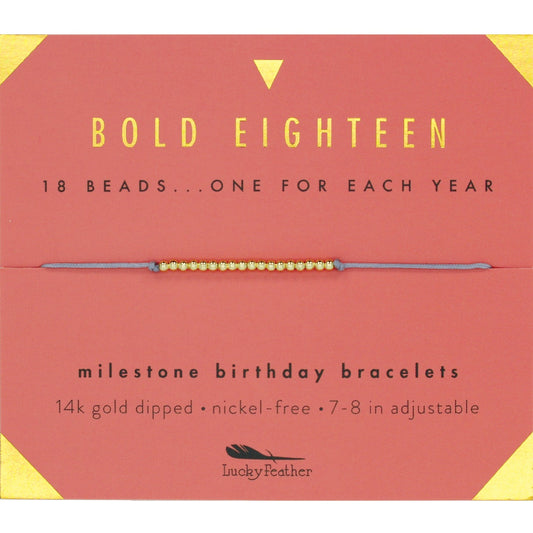 Bold Eighteen Bracelet