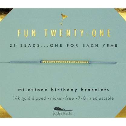 Fun Twenty One Bracelet