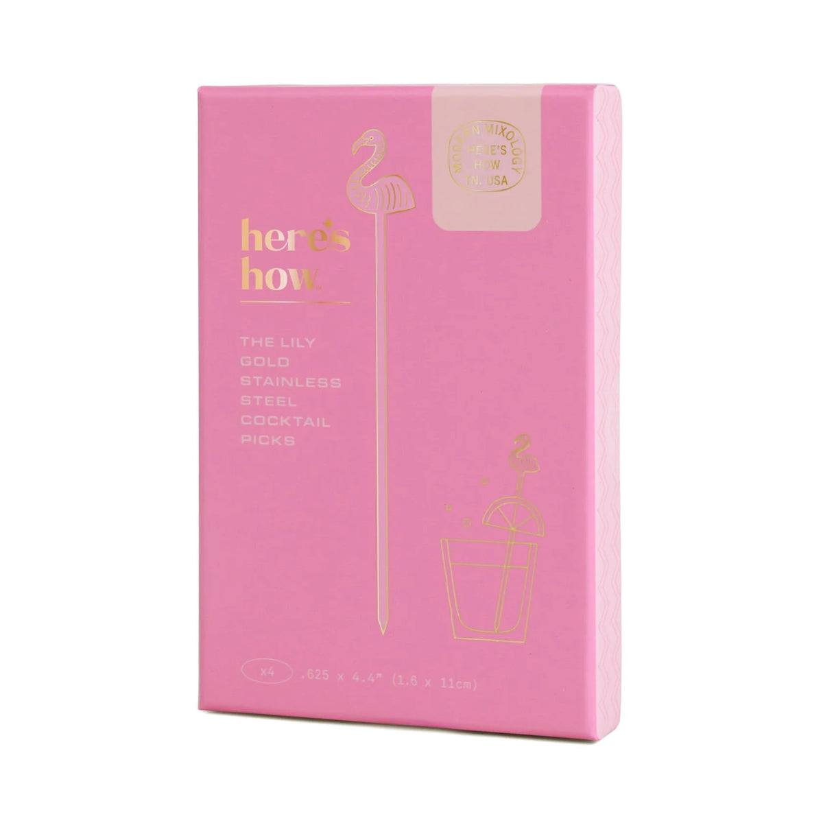 The Lily Flamingo Cocktail Picks