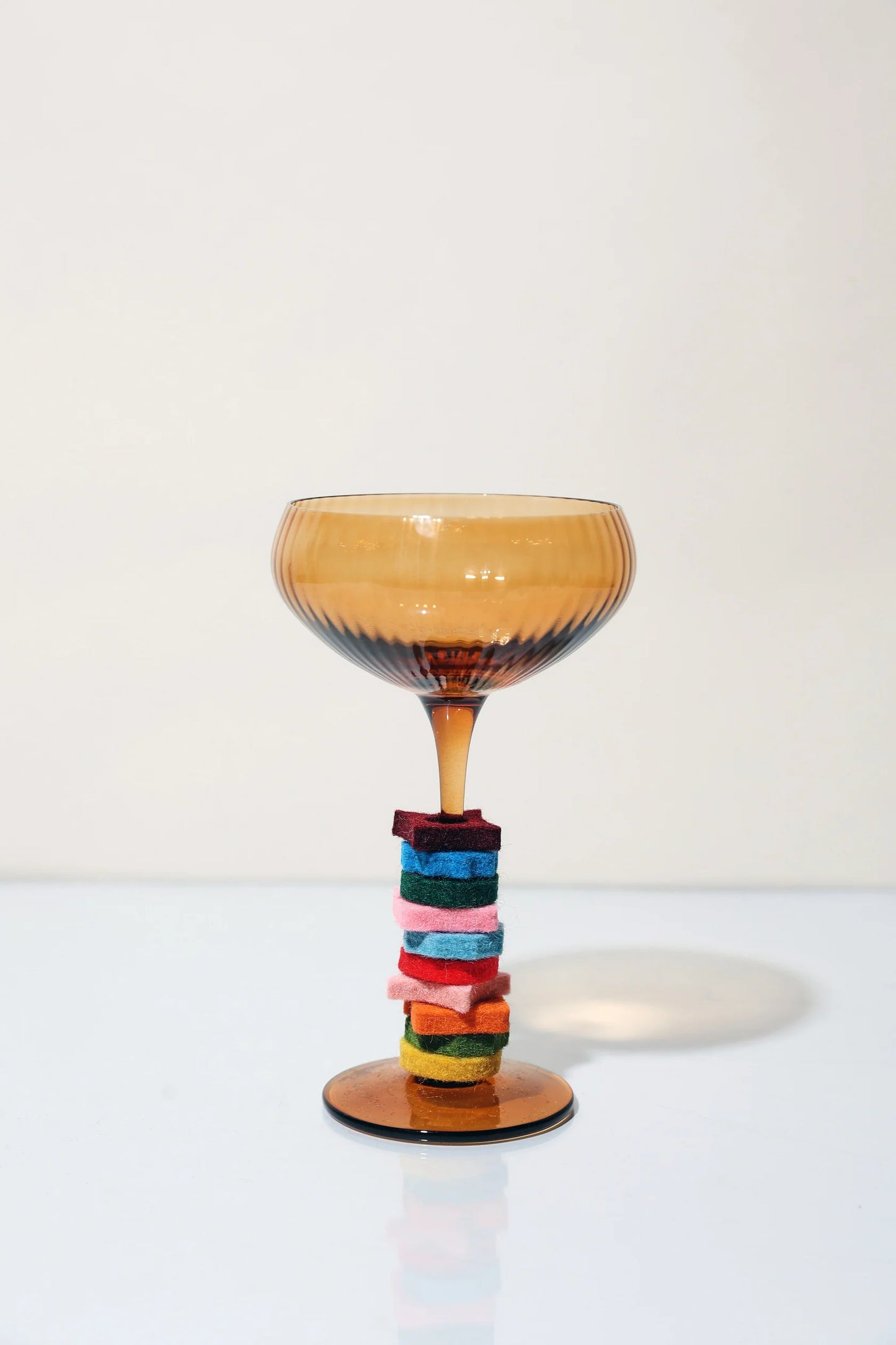 The Lou Coupe SET OF 2 IN AMBER