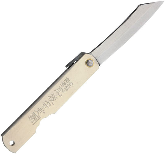 Higonokami No 4 Silver Folder