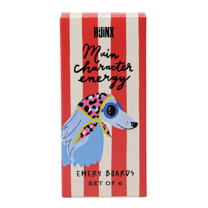 Emery Boards - Main Character Energy Set of 6