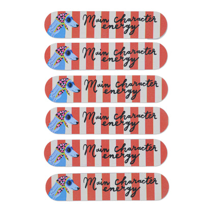 Emery Boards - Main Character Energy Set of 6
