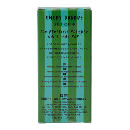 Emery Boards - On Point Set of 6