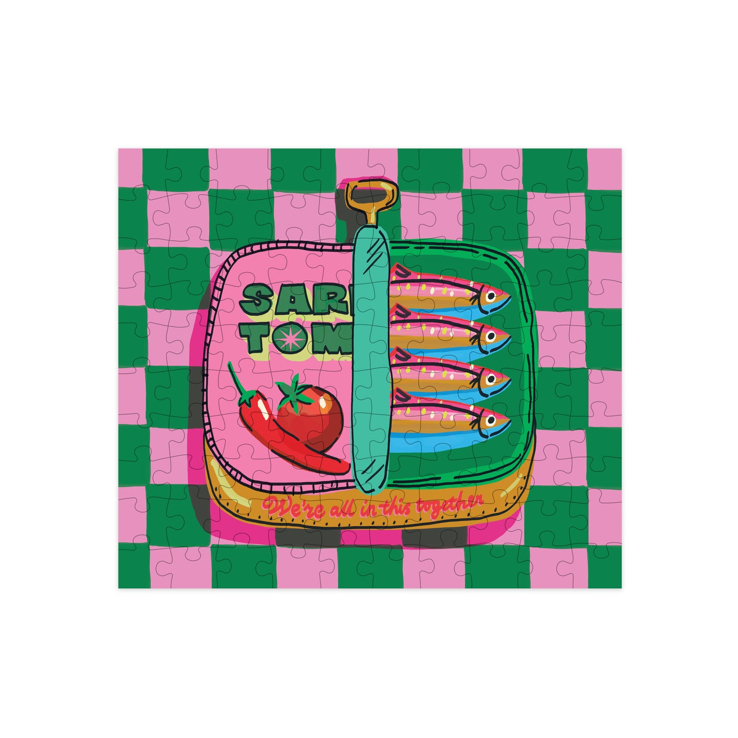Mini Puzzle - Sardines