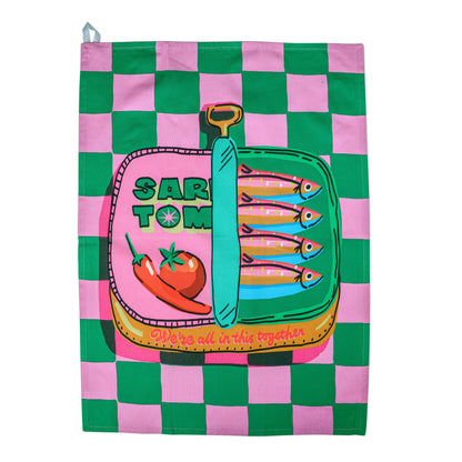 Tea Towel - Sardines