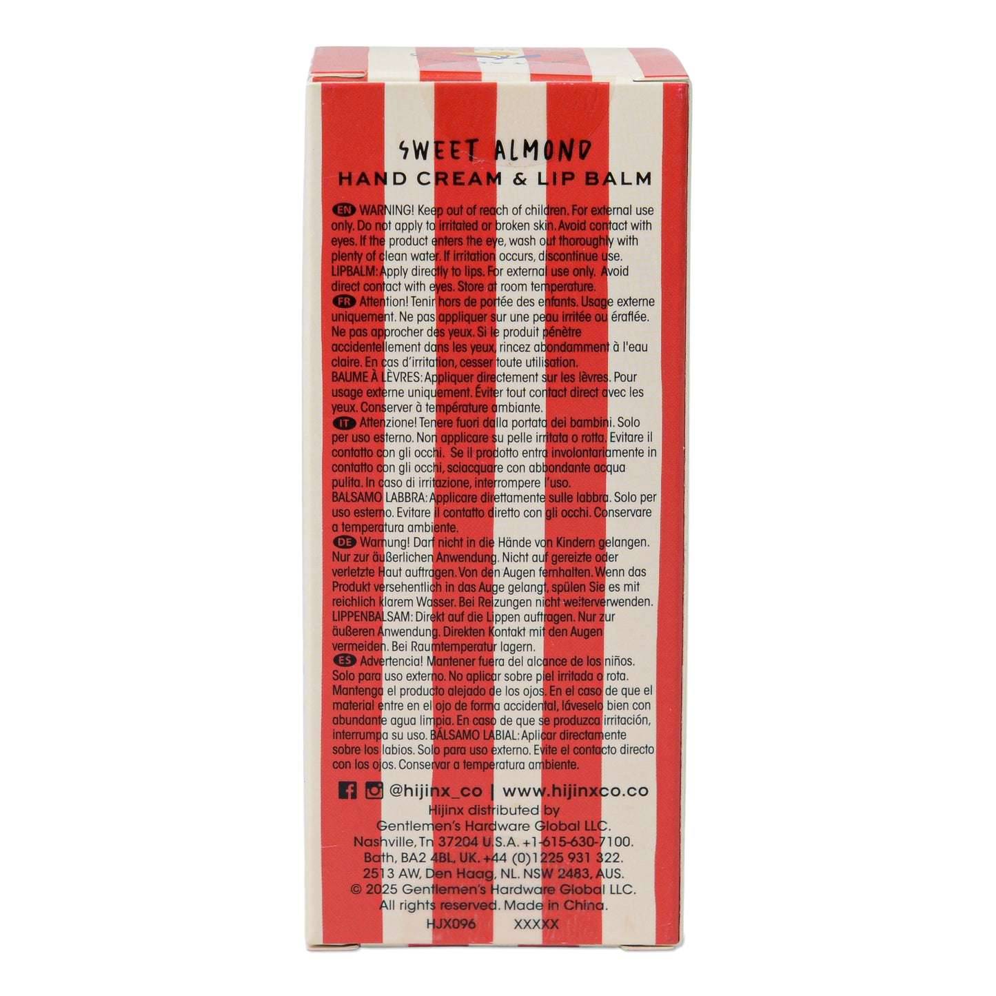 Hand Cream and Lip Balm - Sweet Almond